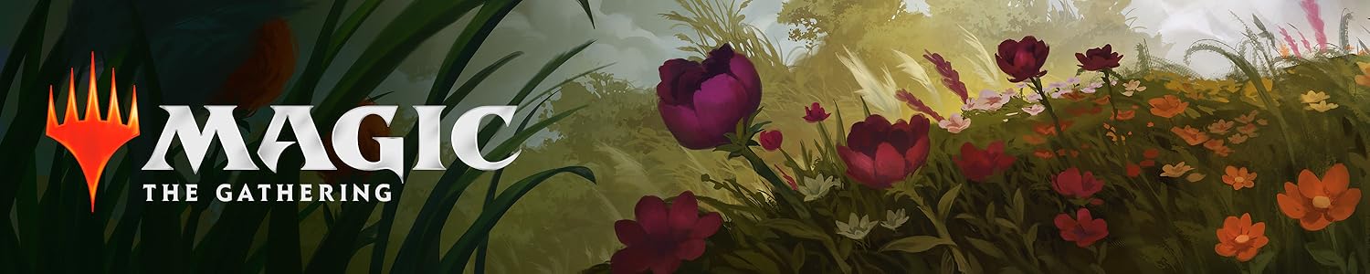 Magic banner with flowers